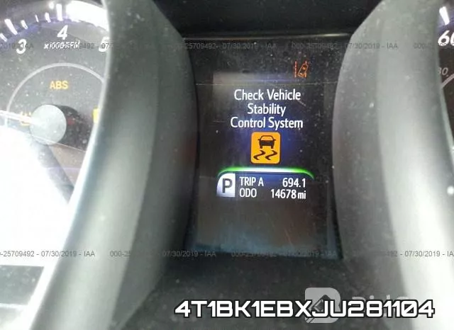 4T1BK1EBXJU281104 фото 8