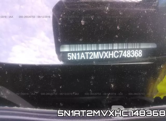5N1AT2MVXHC748368 фото 10