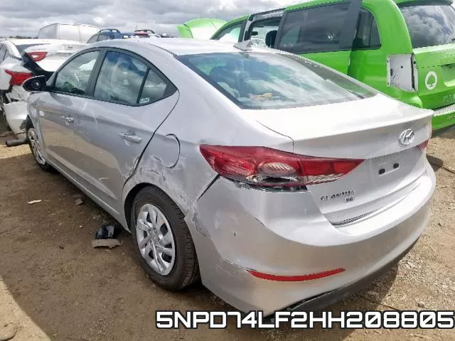 5NPD74LF2HH208805 фото 4