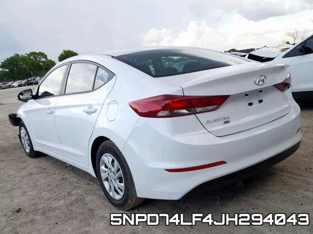 5NPD74LF4JH294043 фото 4