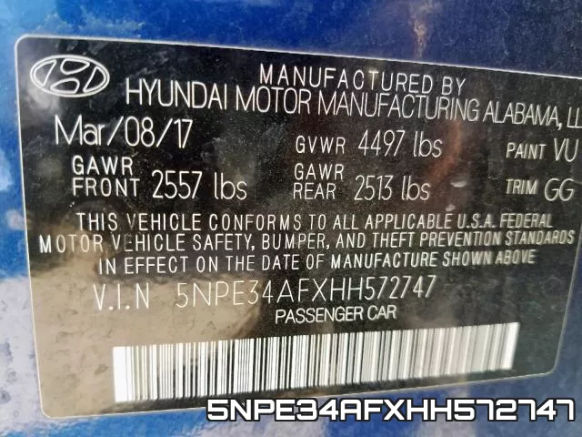 5NPE34AFXHH572747 фото 2