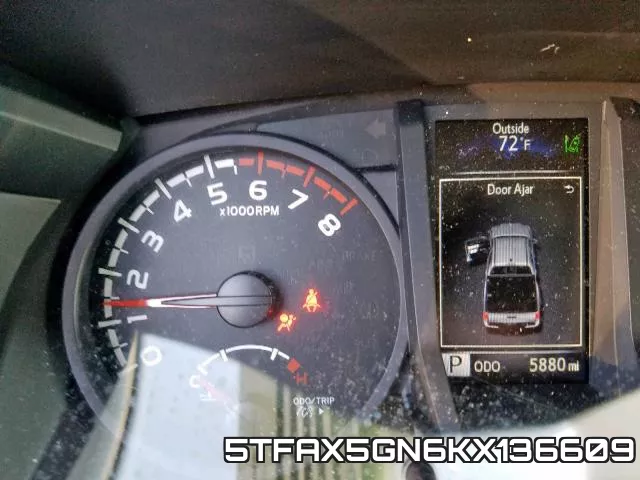 5TFAX5GN6KX136609 фото 8