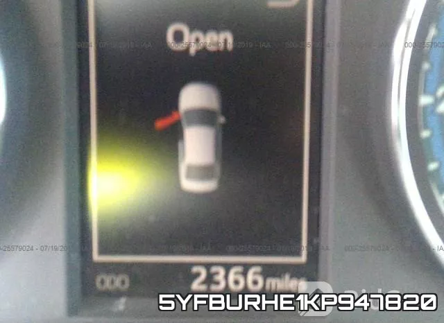 5YFBURHE1KP947820 фото 7