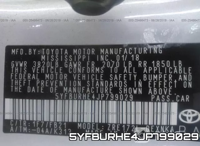 5YFBURHE4JP799029 фото 10