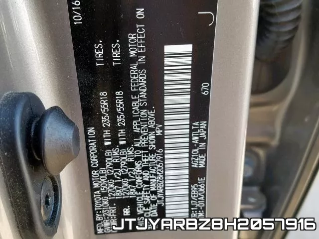 JTJYARBZ8H2057916 фото 2