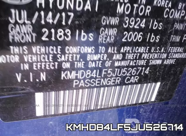 KMHD84LF5JU526714 фото 9