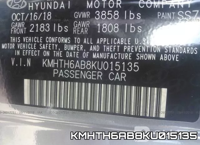 KMHTH6AB8KU015135 фото 10