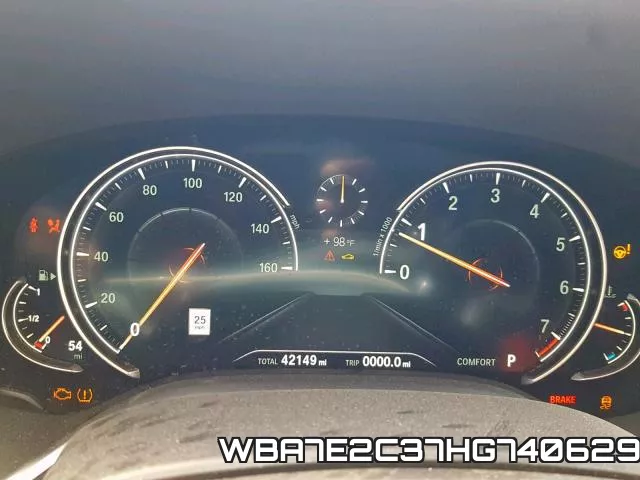 WBA7E2C37HG740629 фото 8