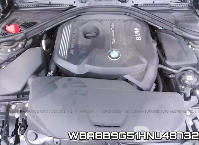 WBA8B9G51HNU48732 фото 2