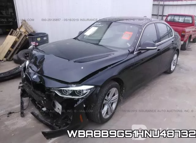 WBA8B9G51HNU48732 фото 3