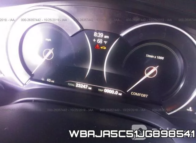 WBAJA5C51JG898541 фото 8