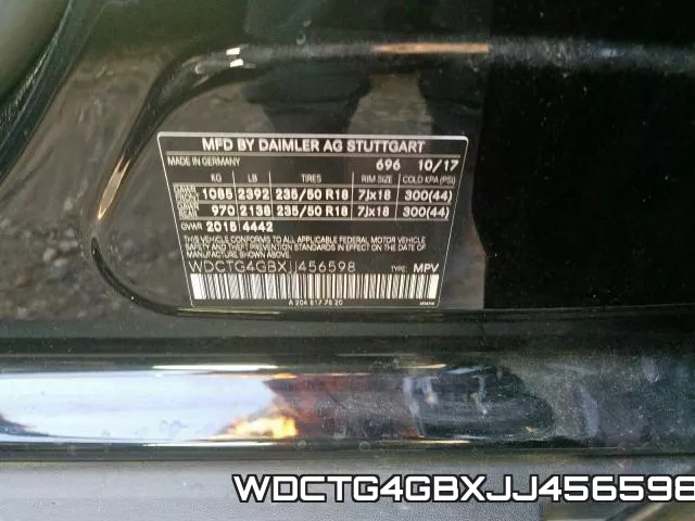 WDCTG4GBXJJ456598 фото 2