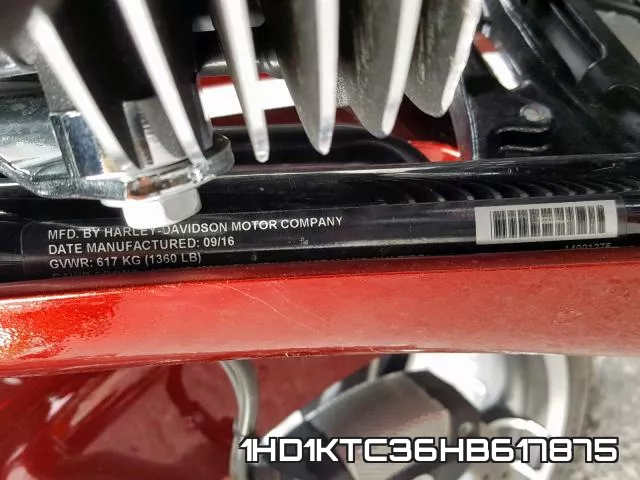 1HD1KTC36HB617875 фото 2