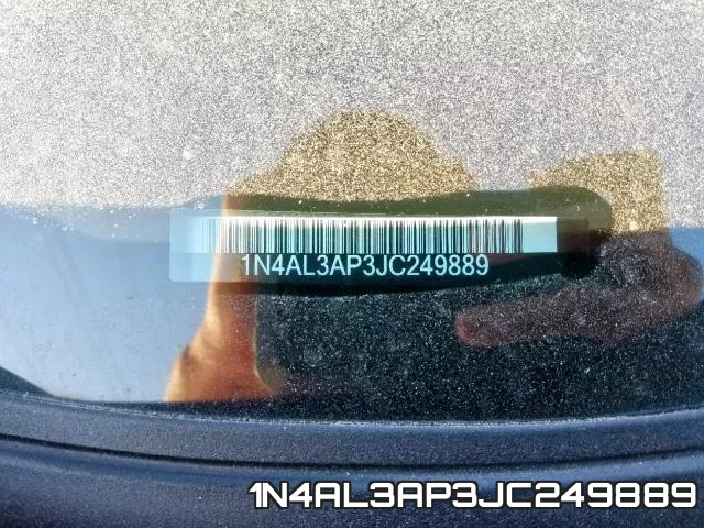 1N4AL3AP3JC249889 фото 2