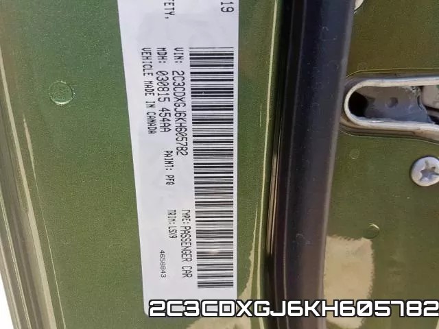 2C3CDXGJ6KH605782 фото 2