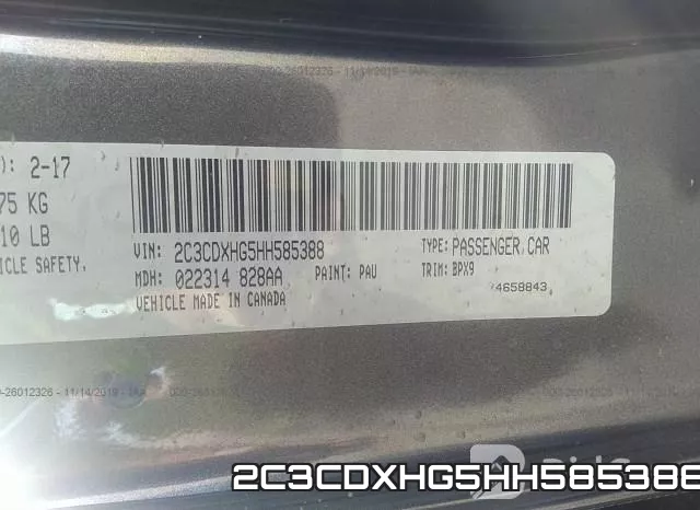 2C3CDXHG5HH585388 фото 10