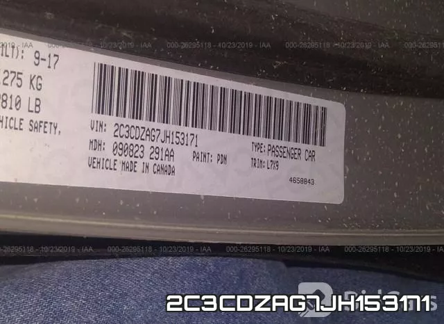 2C3CDZAG7JH153171 фото 10