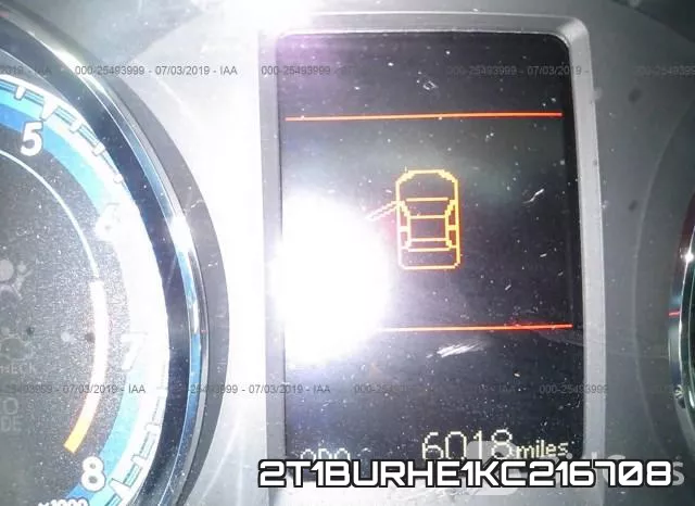 2T1BURHE1KC216708 фото 7
