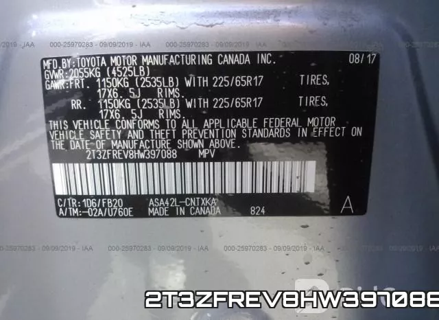 2T3ZFREV8HW397088 фото 10
