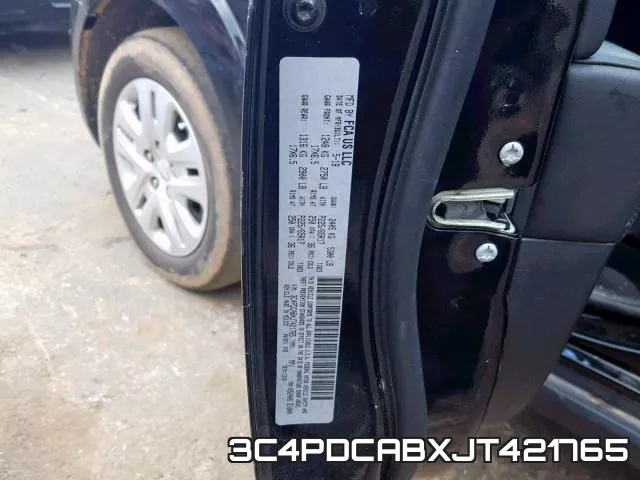 3C4PDCABXJT421765 фото 2
