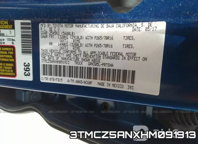 3TMCZ5ANXHM091913 фото 10