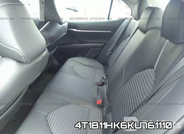 4T1B11HK6KU761110 фото 8