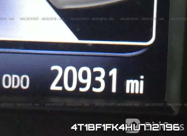 4T1BF1FK4HU772796 фото 8