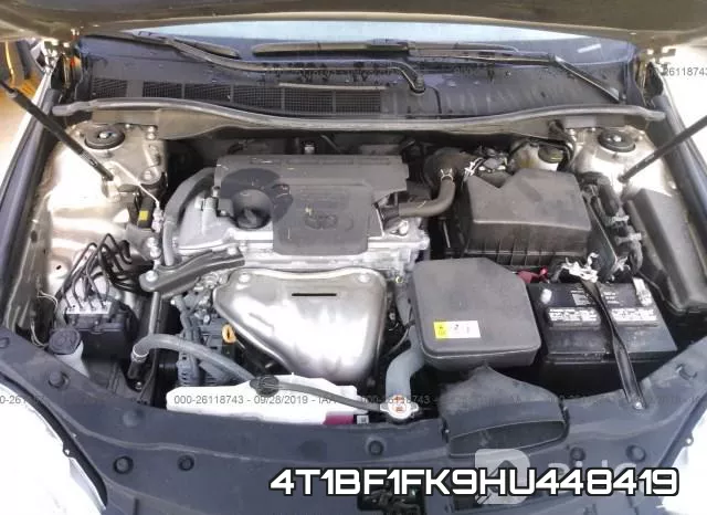 4T1BF1FK9HU448419 фото 2