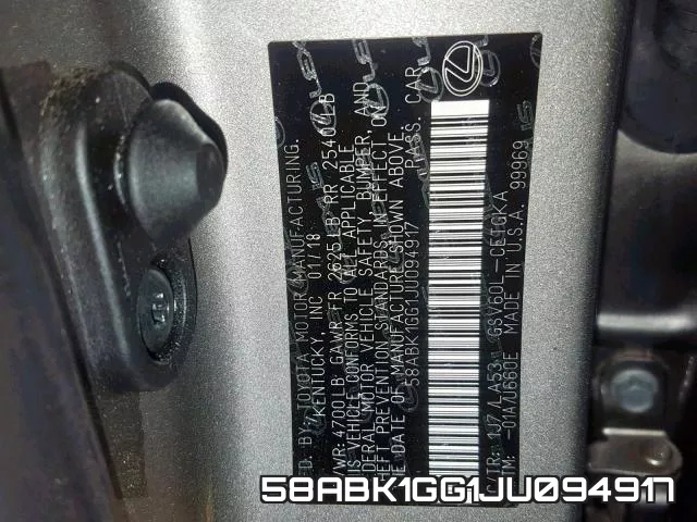 58ABK1GG1JU094917 фото 2