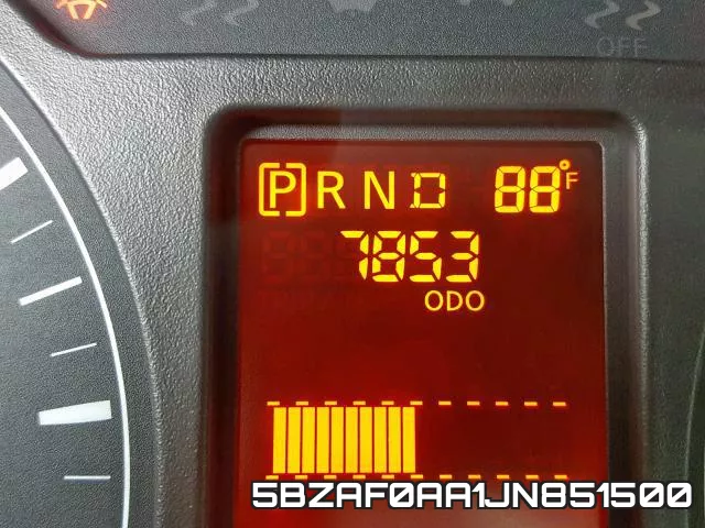 5BZAF0AA1JN851500 фото 9