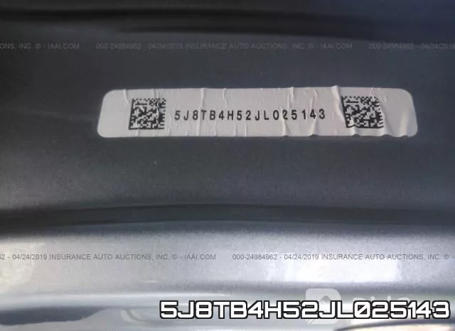 5J8TB4H52JL025143 фото 10