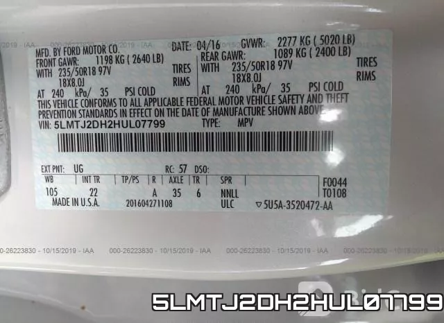 5LMTJ2DH2HUL07799 фото 10