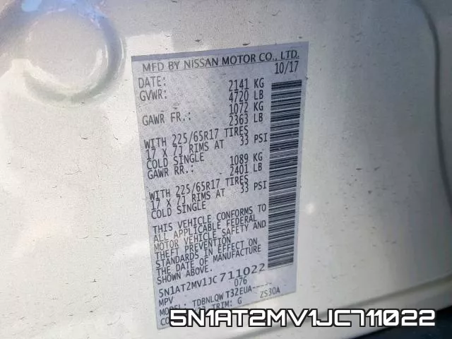 5N1AT2MV1JC711022 фото 2