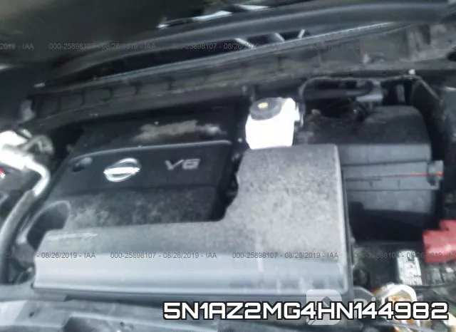 5N1AZ2MG4HN144982 фото 2