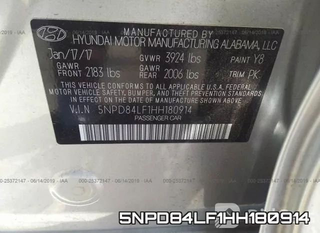 5NPD84LF1HH180914 фото 10