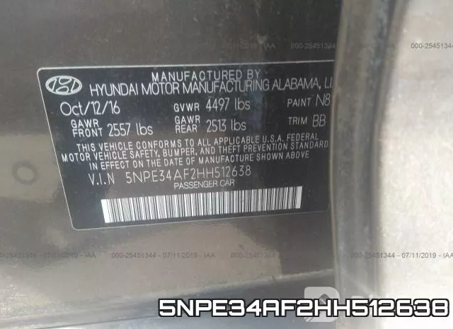 5NPE34AF2HH512638 фото 10