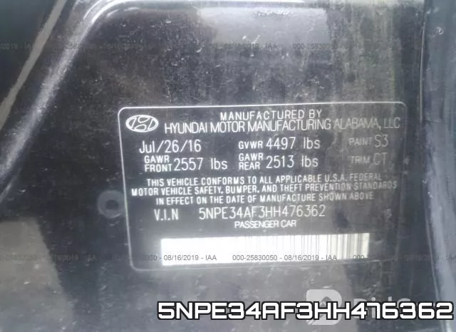 5NPE34AF3HH476362 фото 10
