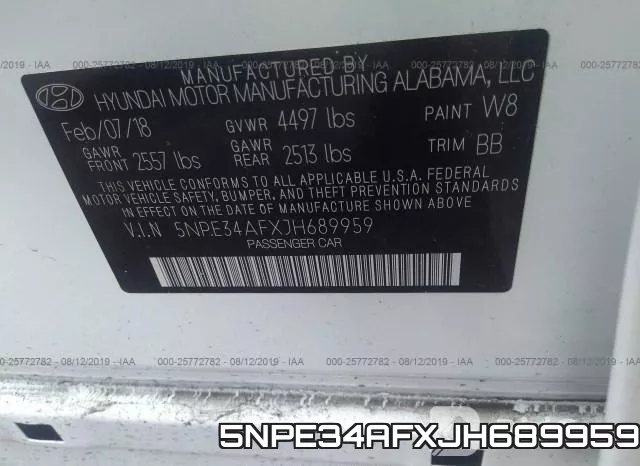 5NPE34AFXJH689959 фото 10