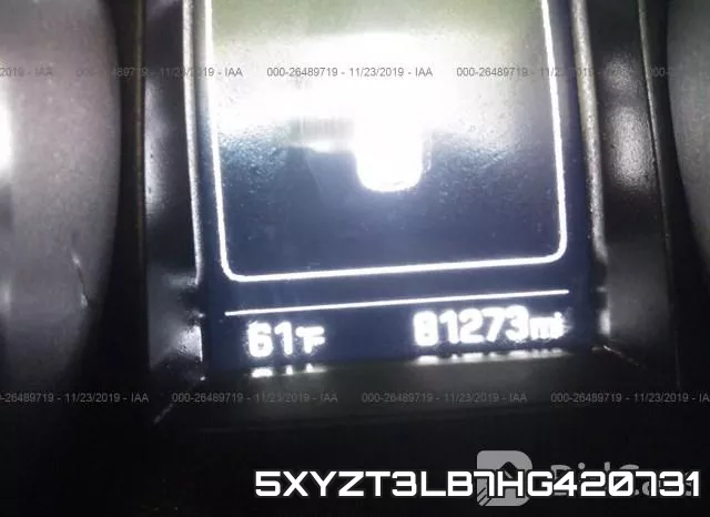 5XYZT3LB7HG420731 фото 8