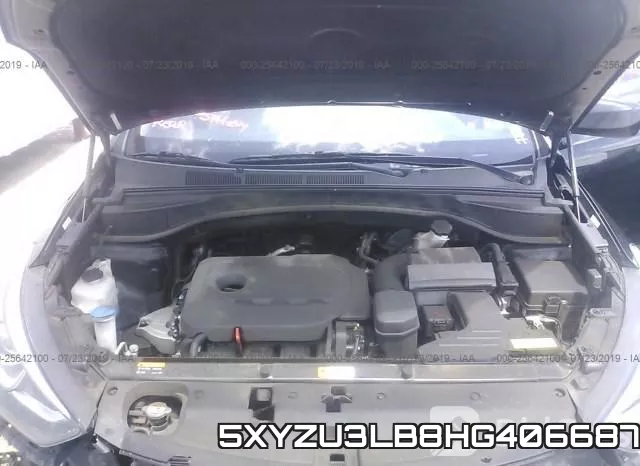 5XYZU3LB8HG406687 фото 2