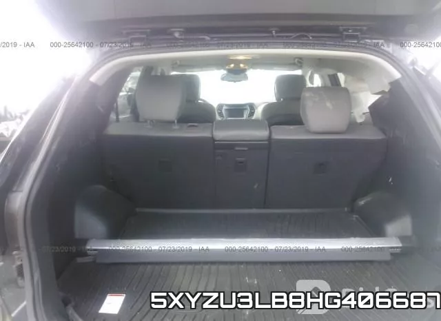 5XYZU3LB8HG406687 фото 9