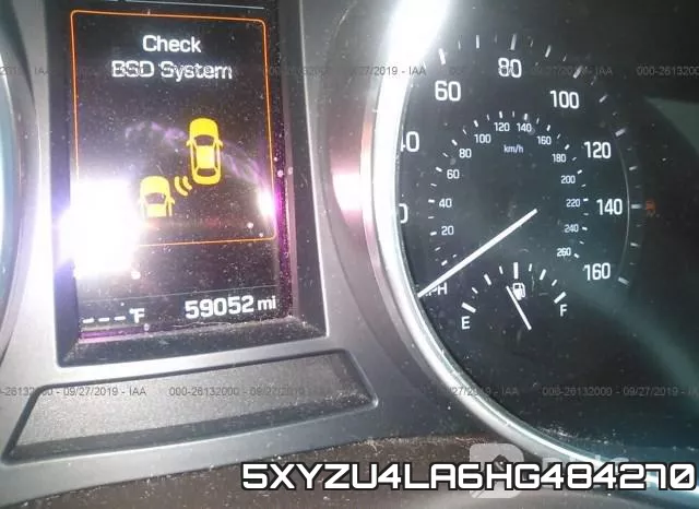 5XYZU4LA6HG484270 фото 8