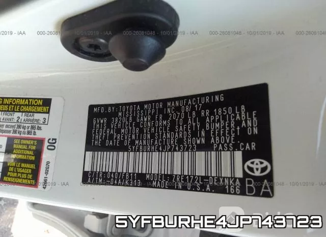 5YFBURHE4JP743723 фото 10