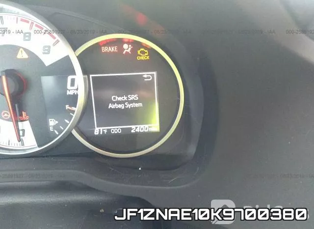 JF1ZNAE10K9700380 фото 8
