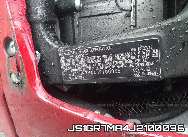 JS1GR7MA4J2100036 фото 2