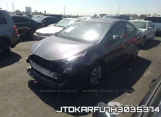 JTDKARFU7H3035374 фото 3