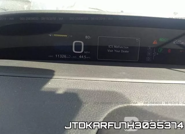 JTDKARFU7H3035374 фото 8