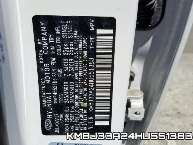 KM8J33A24HU551383 фото 2
