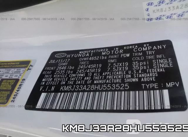 KM8J33A28HU553525 фото 10