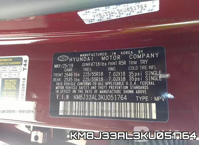 KM8J33AL3KU051764 фото 10